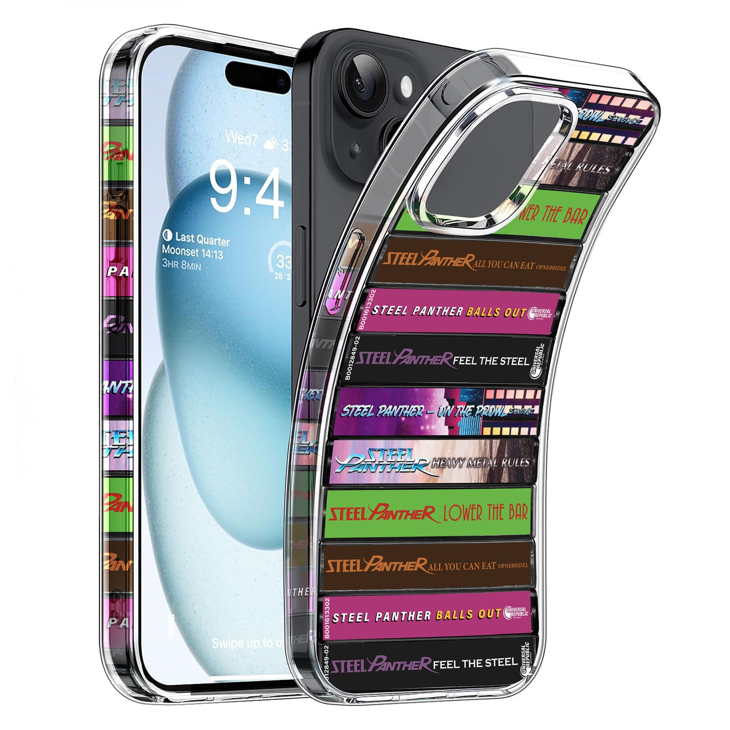 Steel Panther Albums Cassette Collection Retro Phone Case