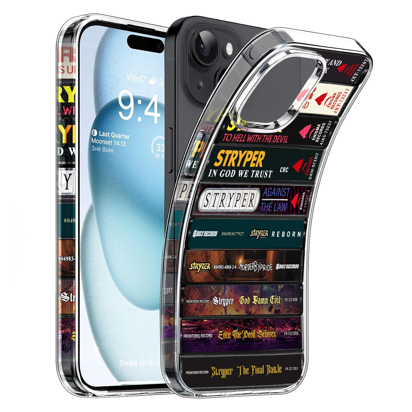 Stryper Albums Cassette Collection Retro Phone Case
