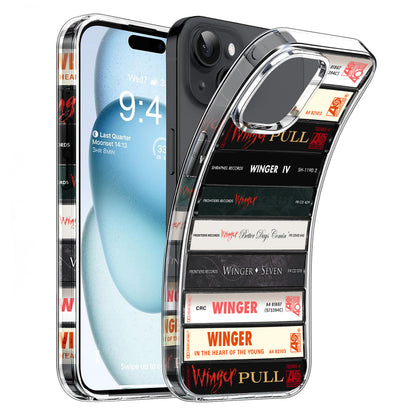 Winger Albums Cassette Collection Retro Phone Case