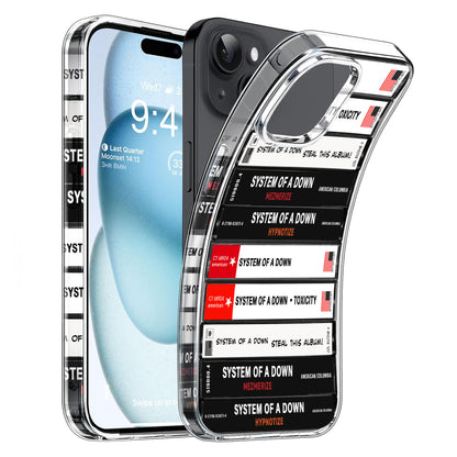 System Of A Down Albums Cassette Collection Retro Phone Case