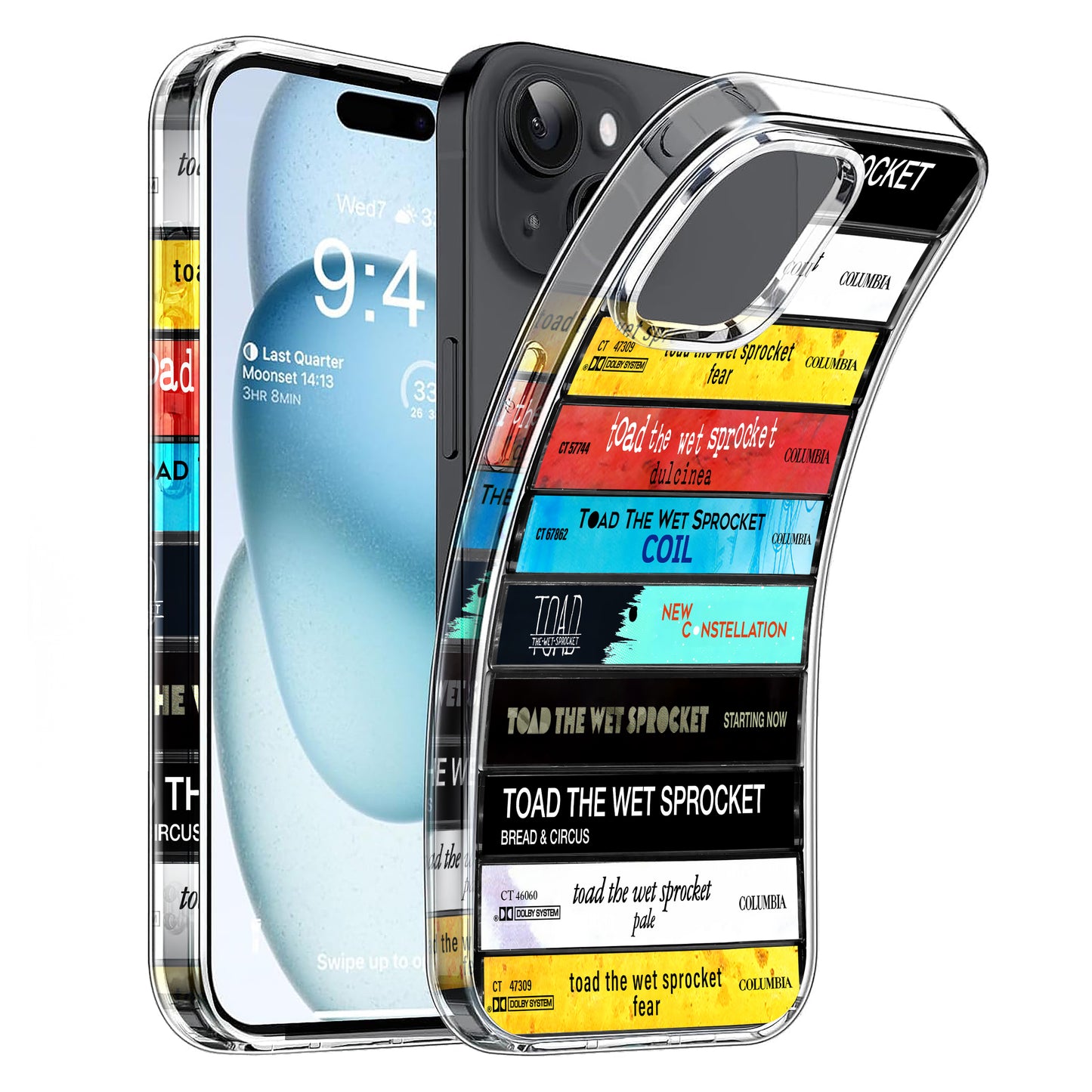 Toad the Wet Sprocket Albums Cassette Collection Retro Phone Case