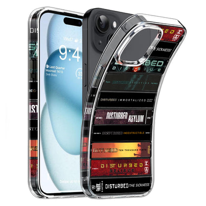 Disturbed Albums Cassette Collection Retro Phone Case