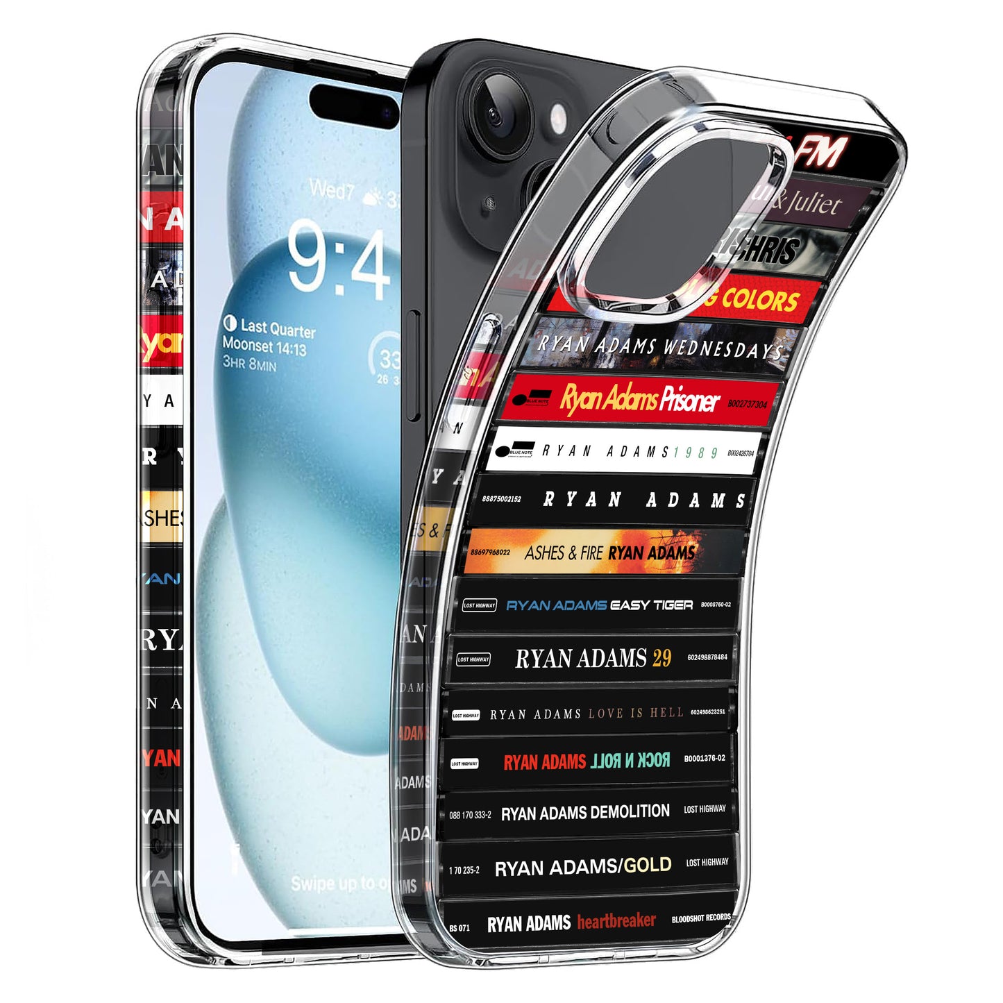 Ryan Adams Albums Cassette Collection Retro Phone Case