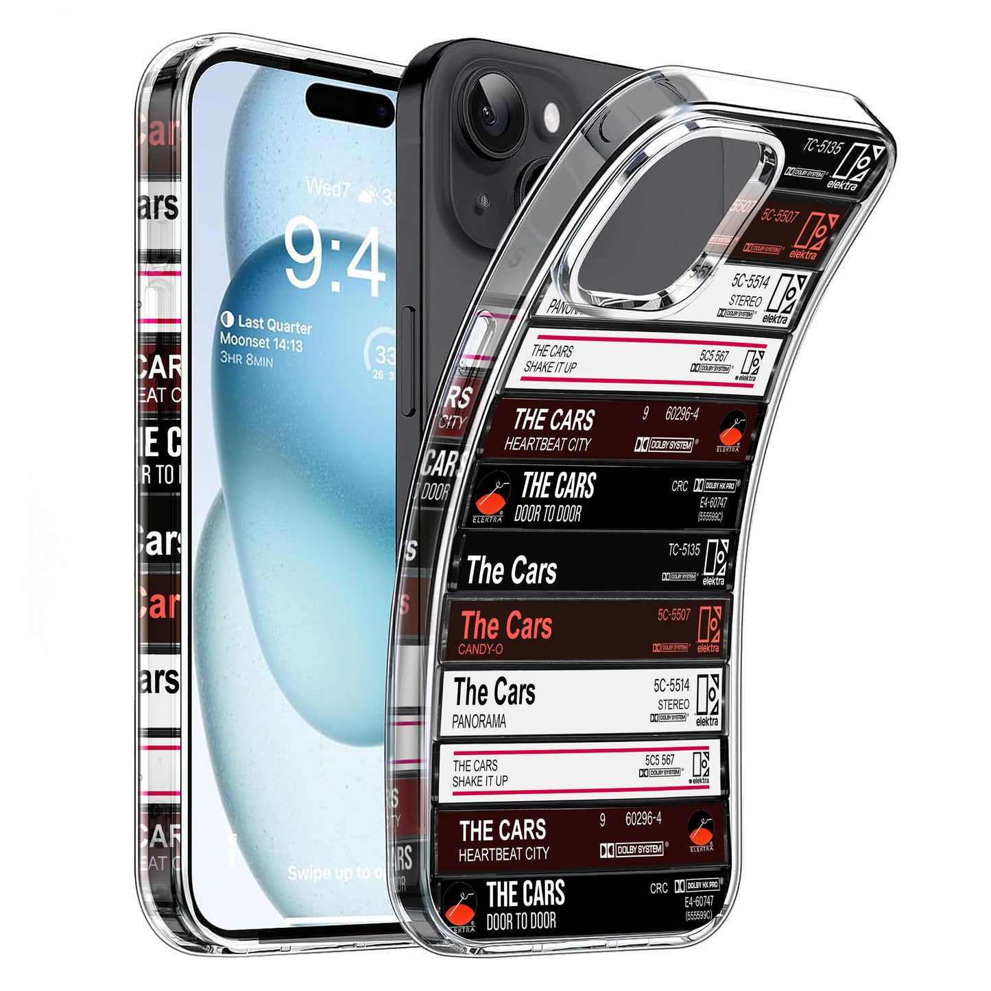 The Cars Albums Cassette Collection Retro Phone Case