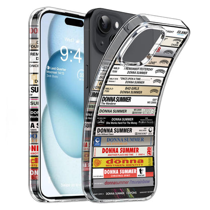 Donna Summer Albums Cassette Collection Retro Phone Case