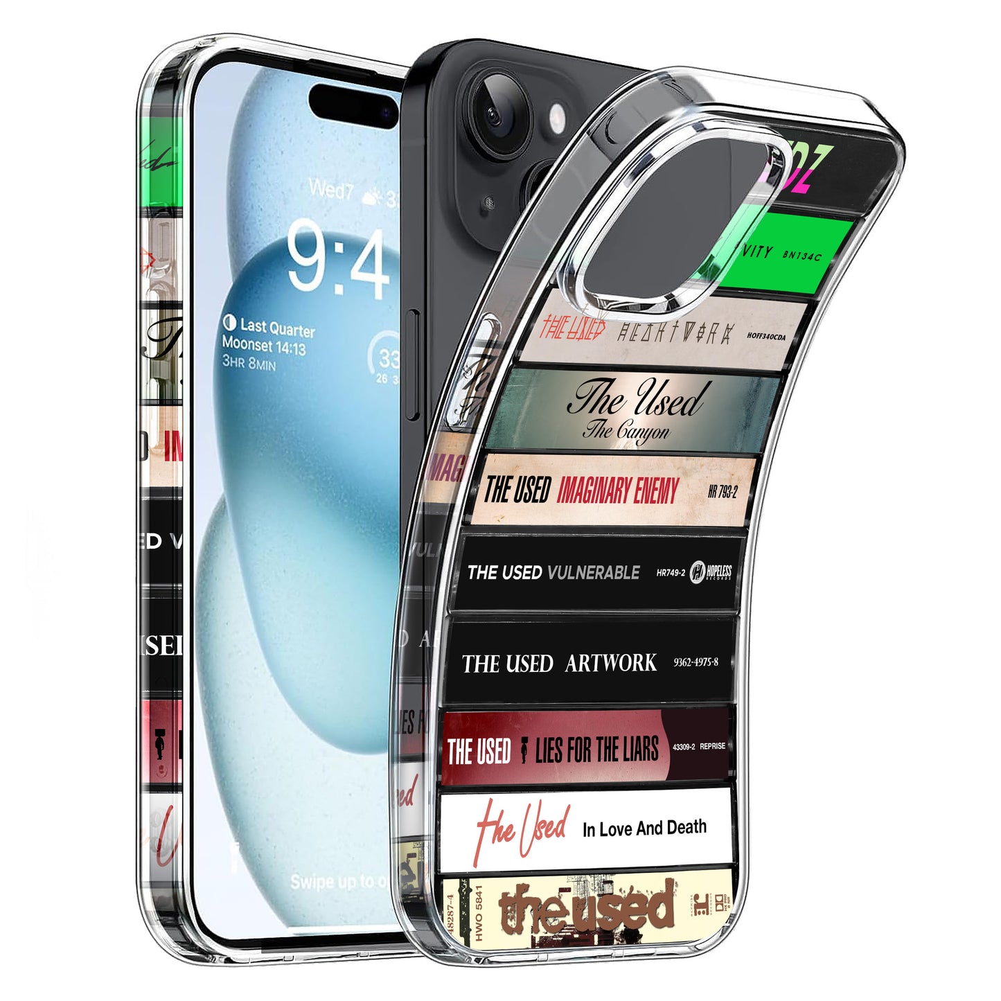 The Used Albums Cassette Collection Retro Phone Case