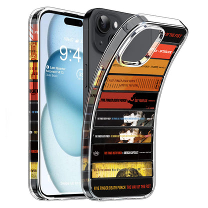 Five Finger Death Punch Albums Cassette Collection Retro Phone Case
