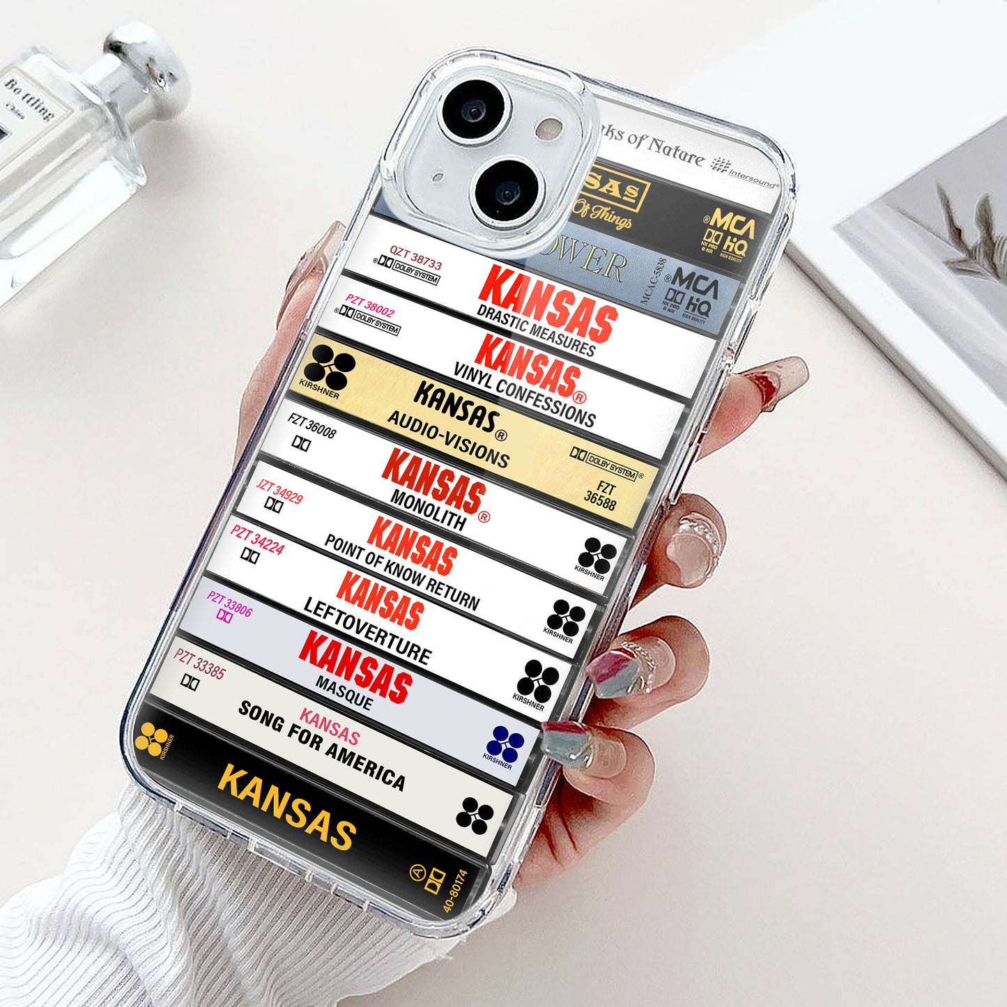 Kansas Albums Cassette Collection Retro Phone Case