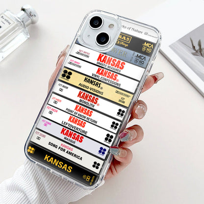 Kansas Albums Cassette Collection Retro Phone Case