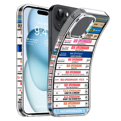 REO Speedwagon Albums Cassette Collection Retro Phone Case