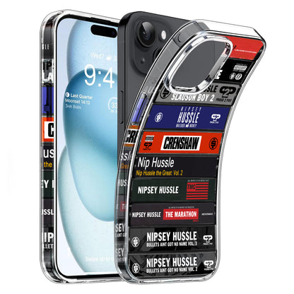 Nipsey Hussle Albums Cassette Collection Retro Phone Case
