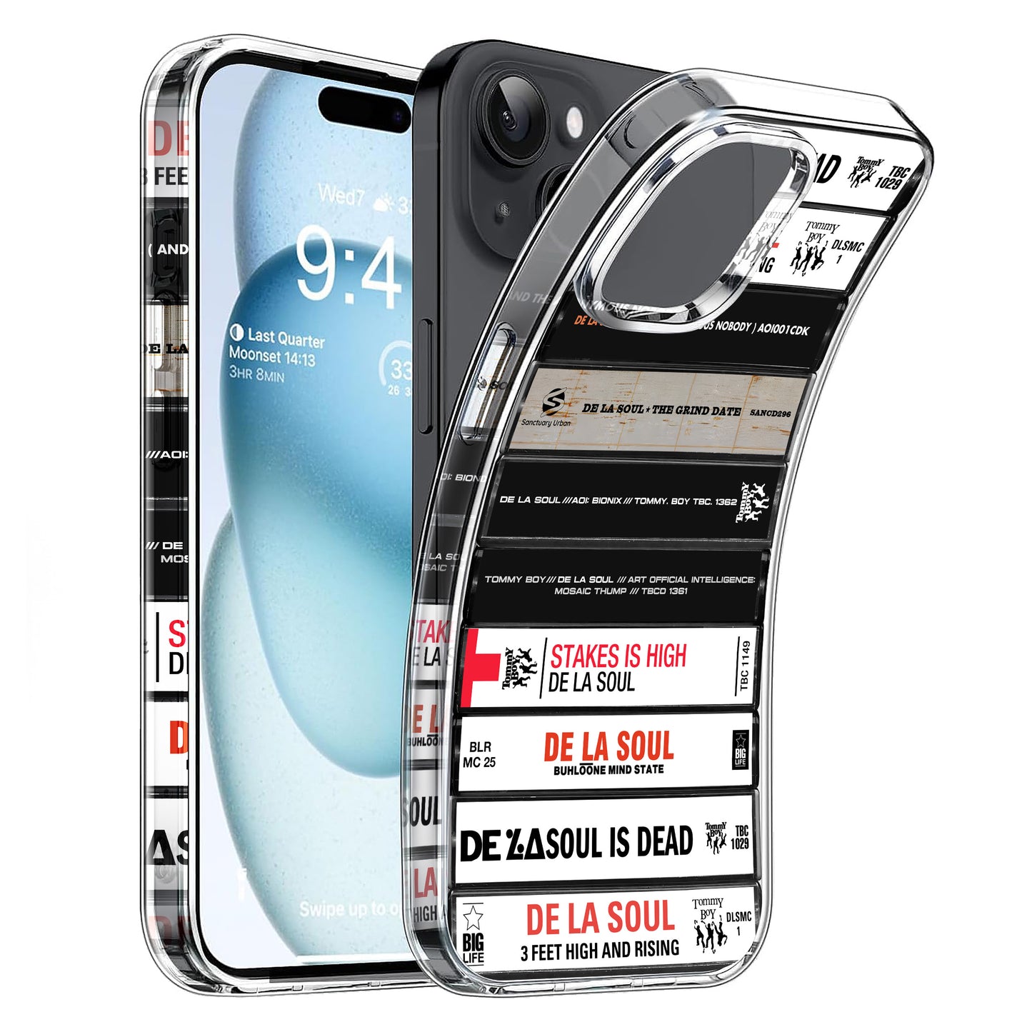 De La Soul Albums Cassette Collection Retro Phone Case