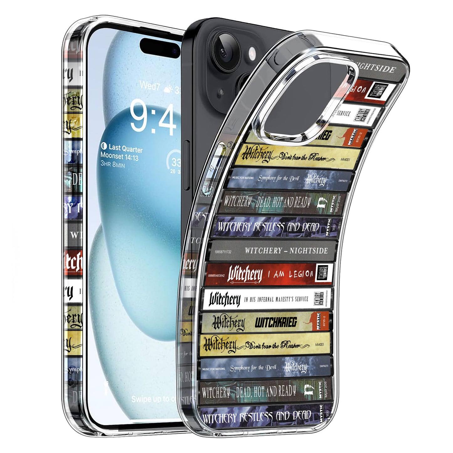 Witchery Albums Cassette Collection Retro Phone Case