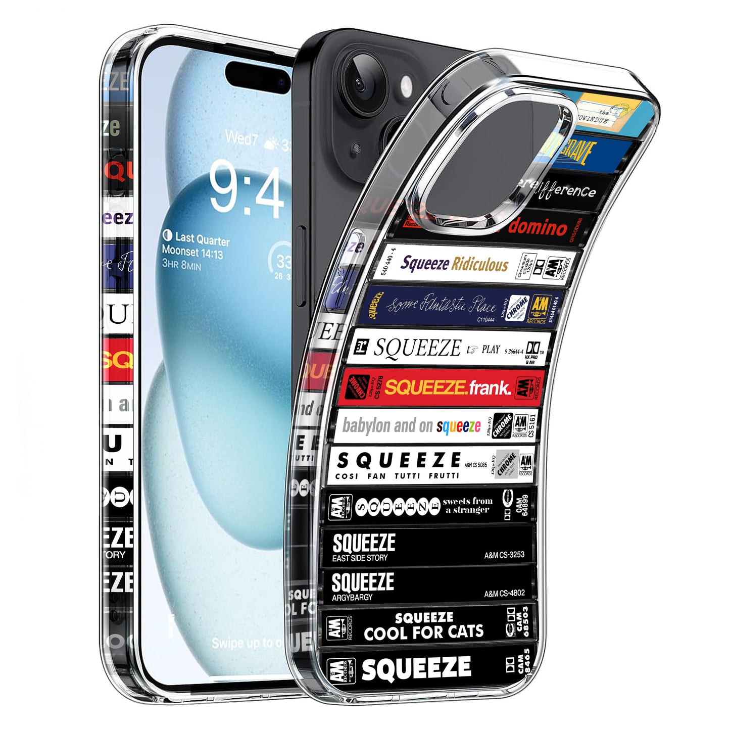Squeeze Albums Cassette Collection Retro Phone Case