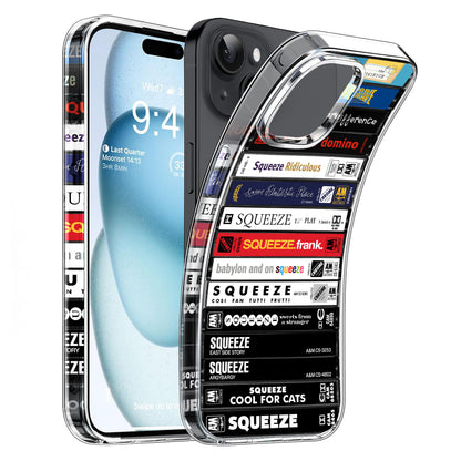 Squeeze Albums Cassette Collection Retro Phone Case