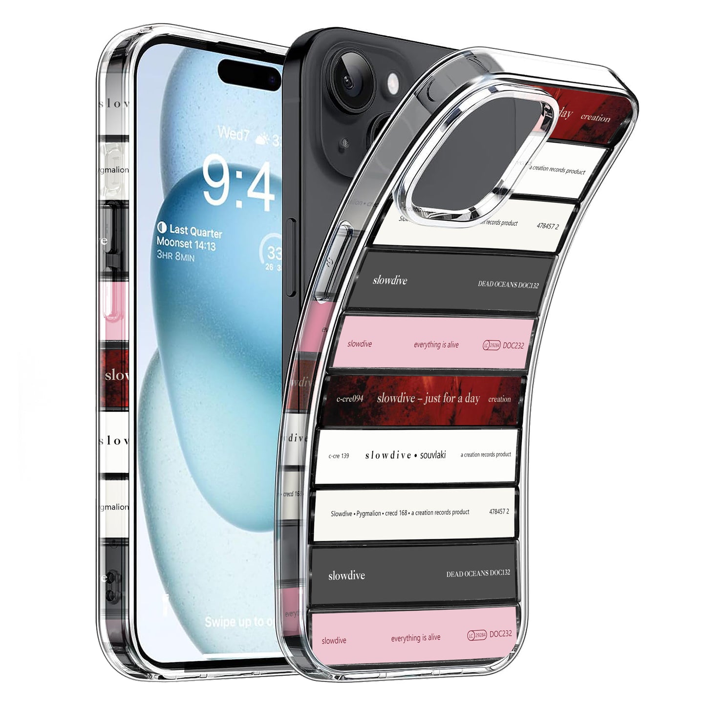 Slowdive Albums Cassette Collection Retro Phone Case