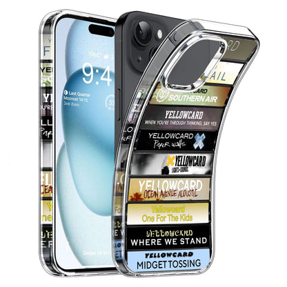 Yellowcard Albums Cassette Collection Retro Phone Case