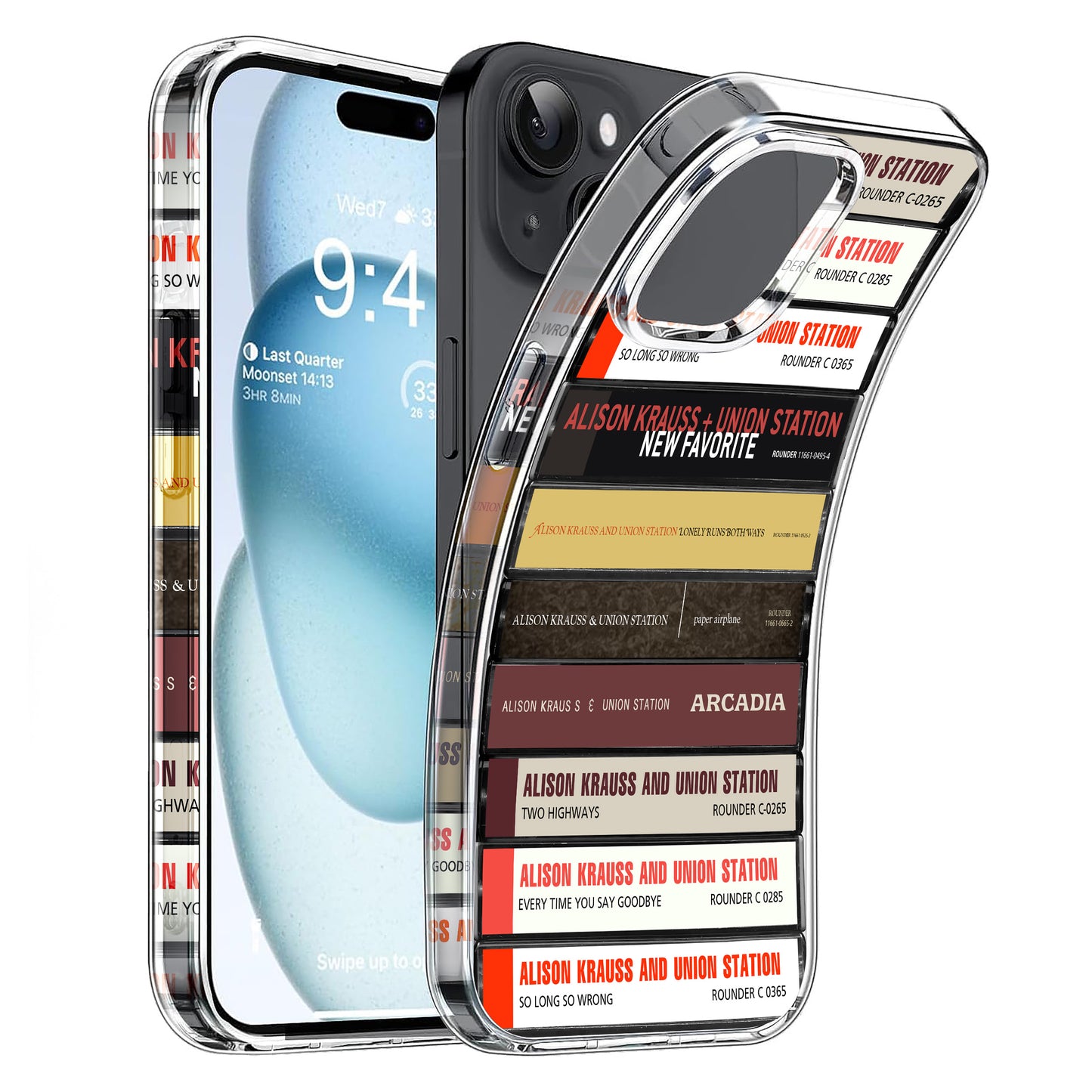 Alison Krauss & Union Station Albums Cassette Collection Retro Phone Case
