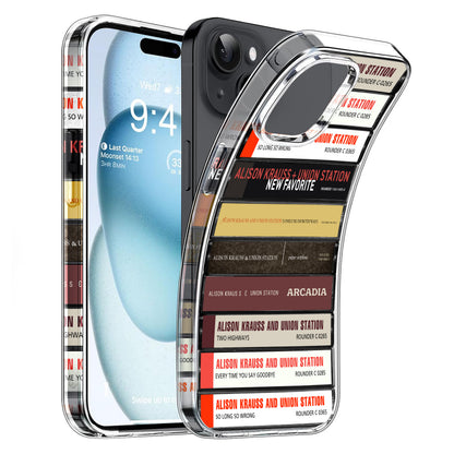 Alison Krauss & Union Station Albums Cassette Collection Retro Phone Case