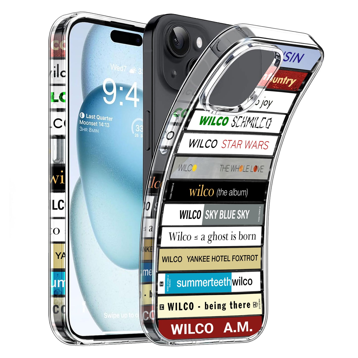 Wilco Albums Cassette Collection Retro Phone Case