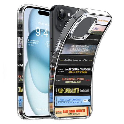 Mary Chapin Carpenter Albums Cassette Collection Retro Phone Case