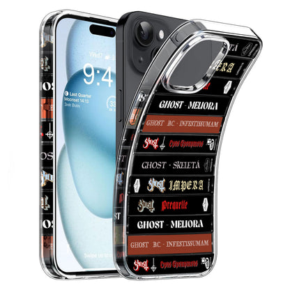 Ghost Albums Cassette Collection Retro Phone Case