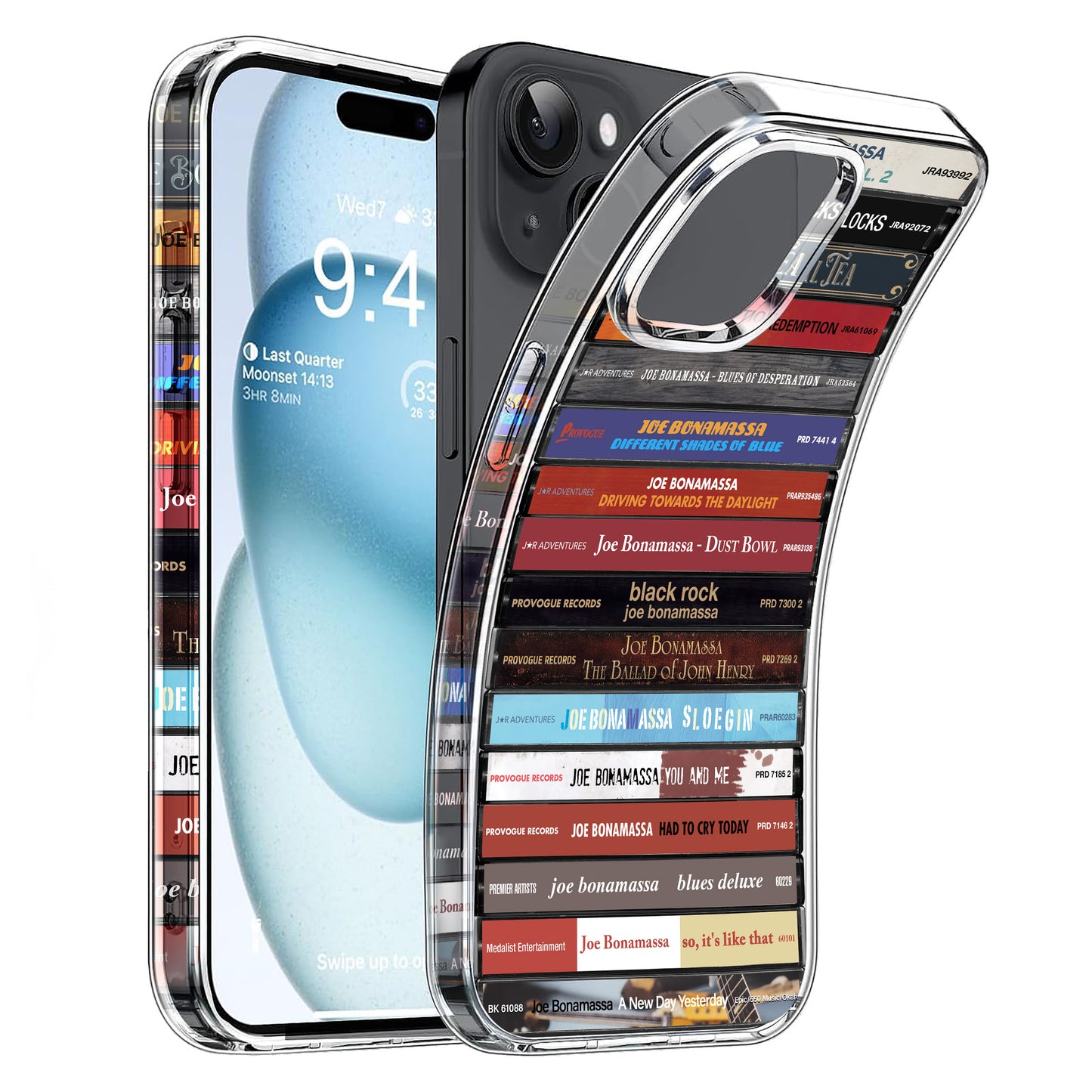 Joe Bonamassa Albums Cassette Collection Retro Phone Case