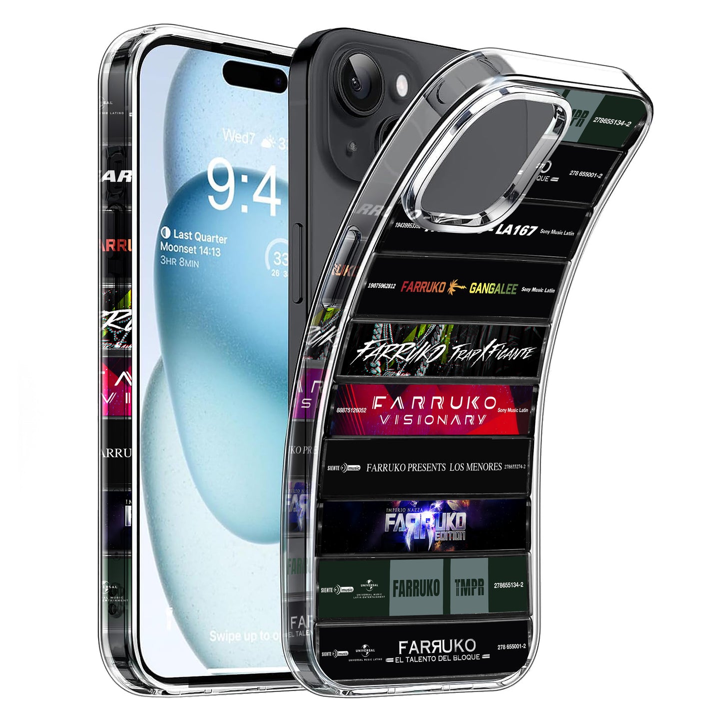 Farruko Albums Cassette Collection Retro Phone Case