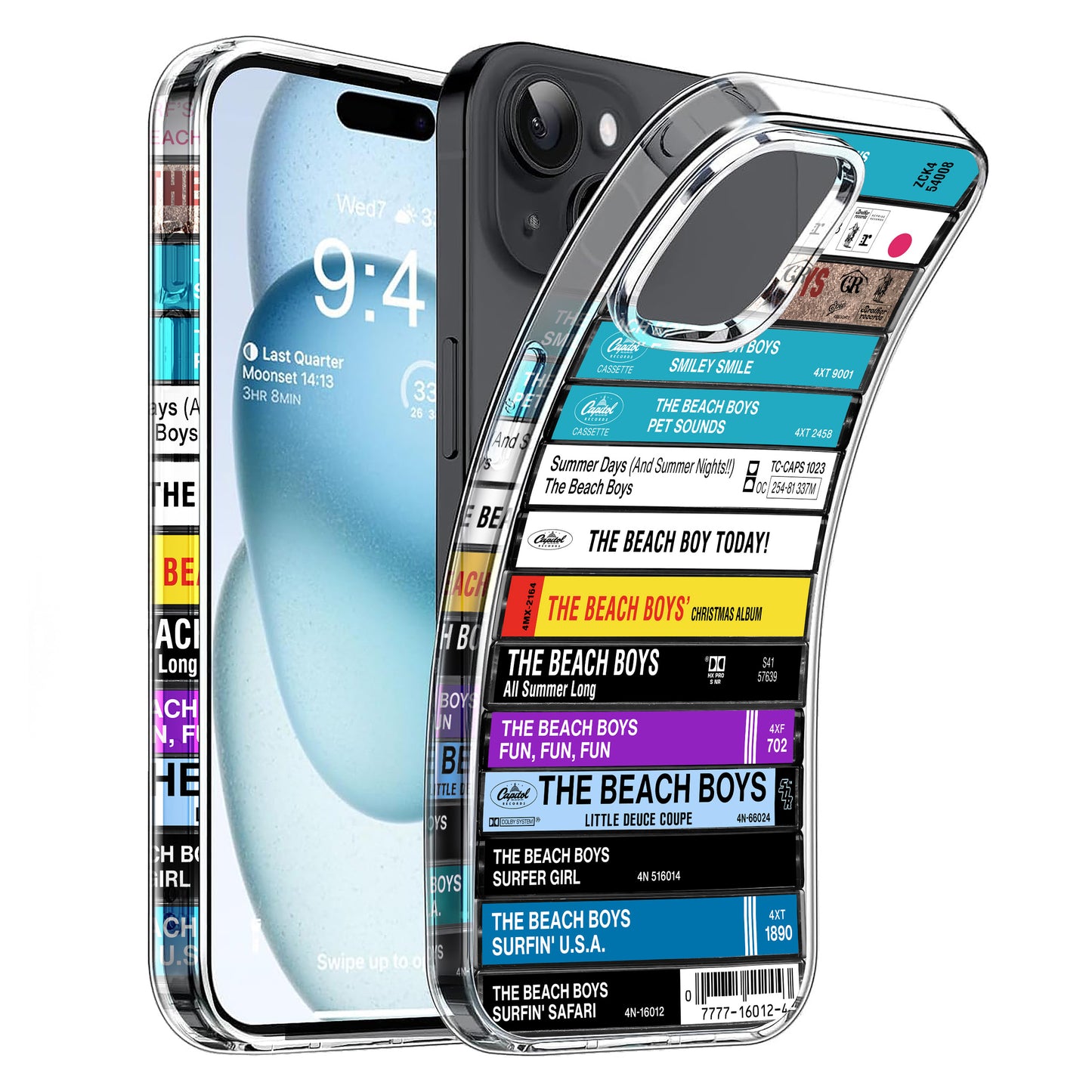The Beach Boys Albums Cassette Collection Retro Phone Case