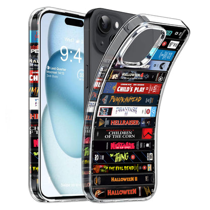 Iconic VHS Horror Movies Collection Phone Case