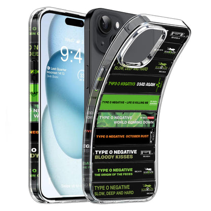Type O Negative Albums Cassette Collection Retro Phone Case