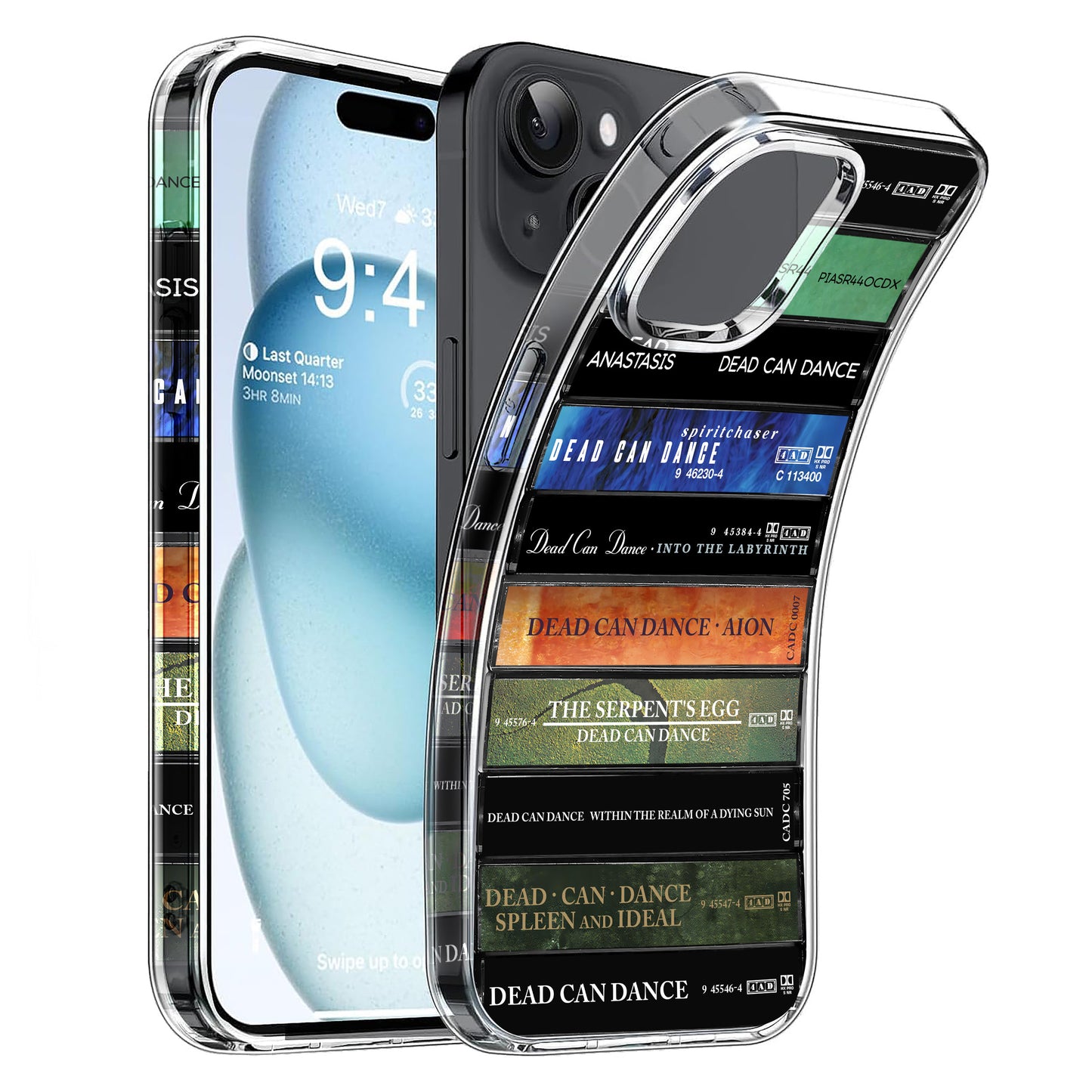 Dead Can Dance Albums Cassette Collection Retro Phone Case