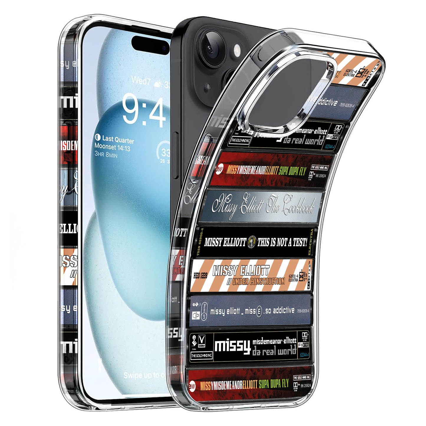 Missy Elliott Albums Cassette Collection Retro Phone Case