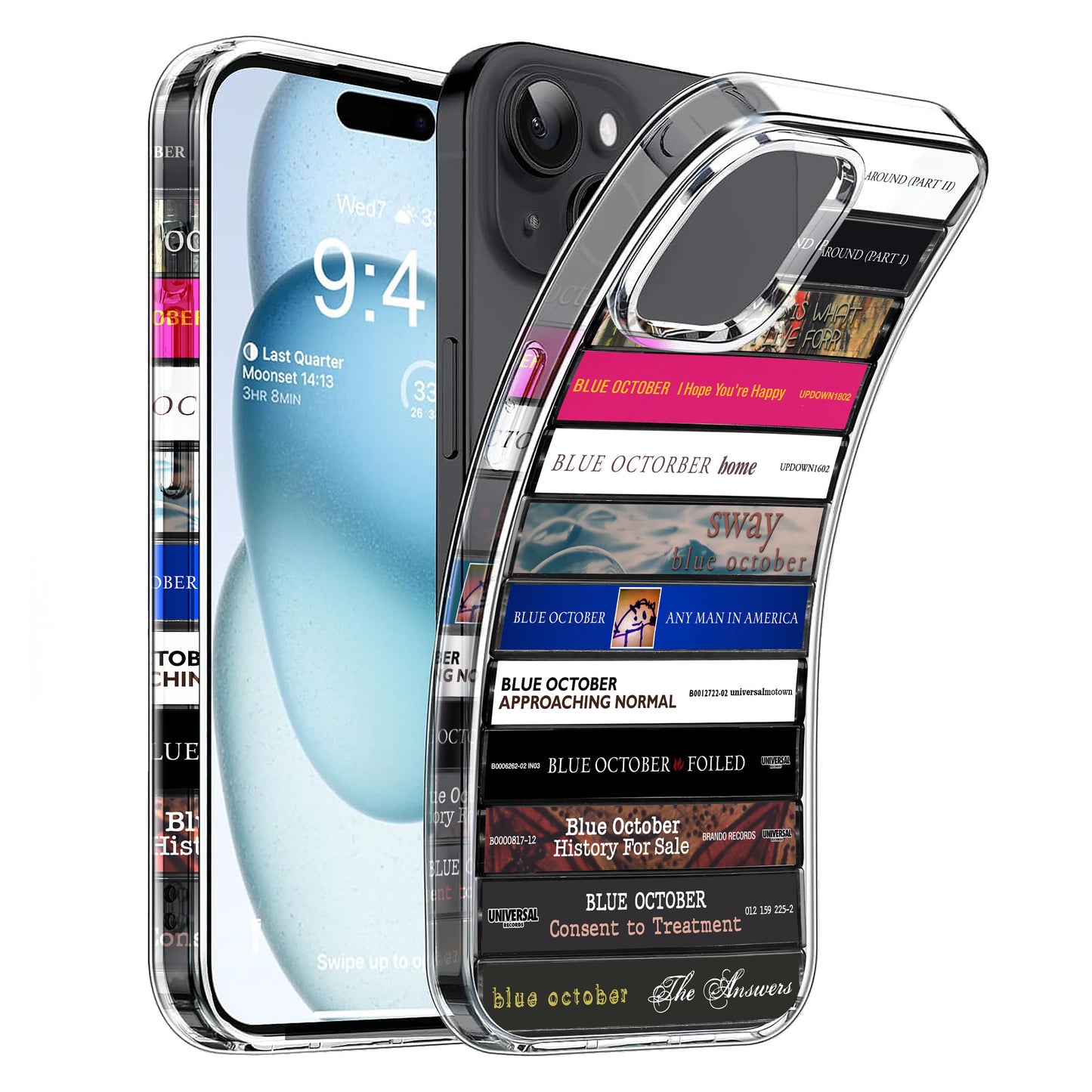 Blue October Albums Cassette Collection Retro Phone Case