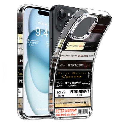Peter Murphy Albums Cassette Collection Retro Phone Case