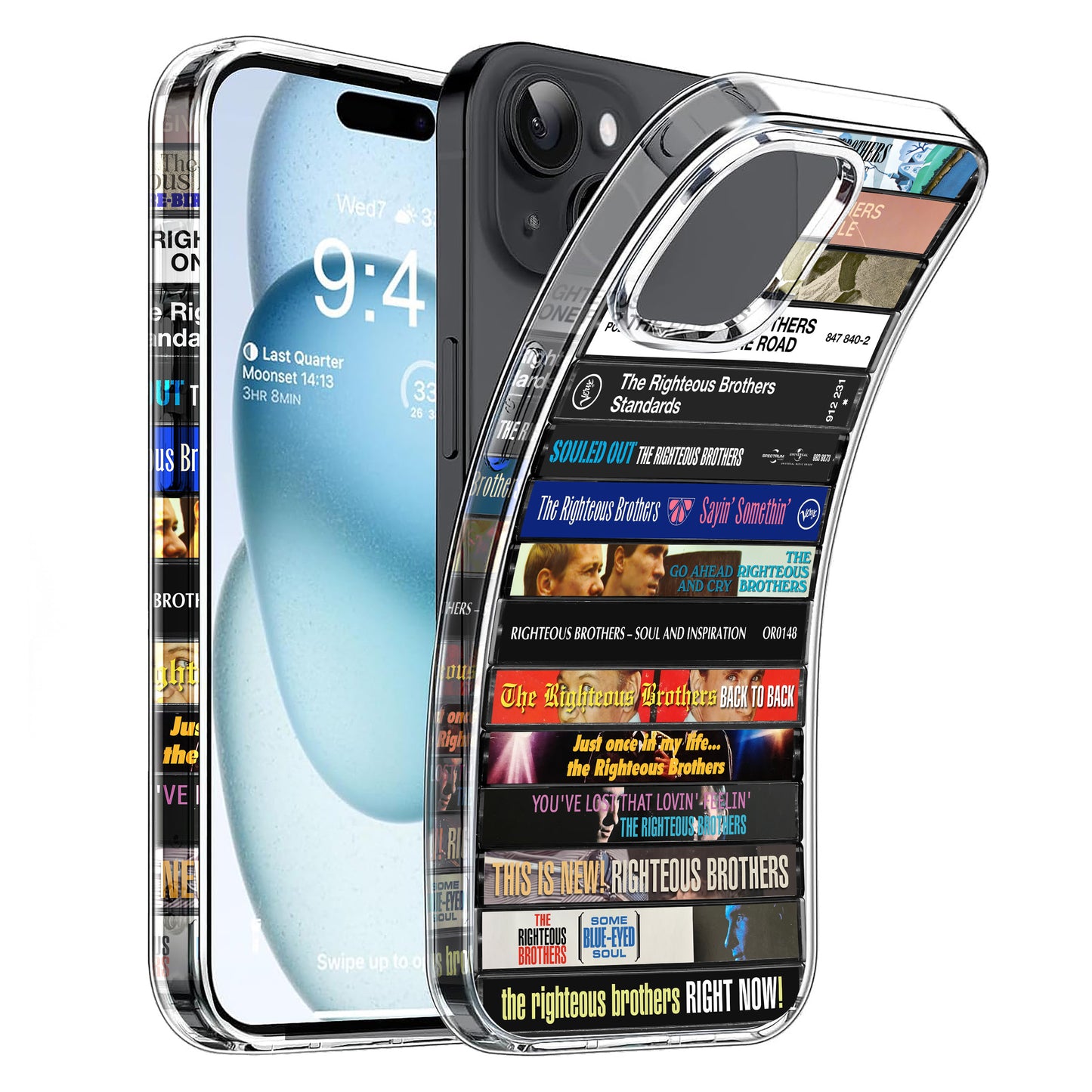 The Righteous Brothers Albums Cassette Collection Retro Phone Case