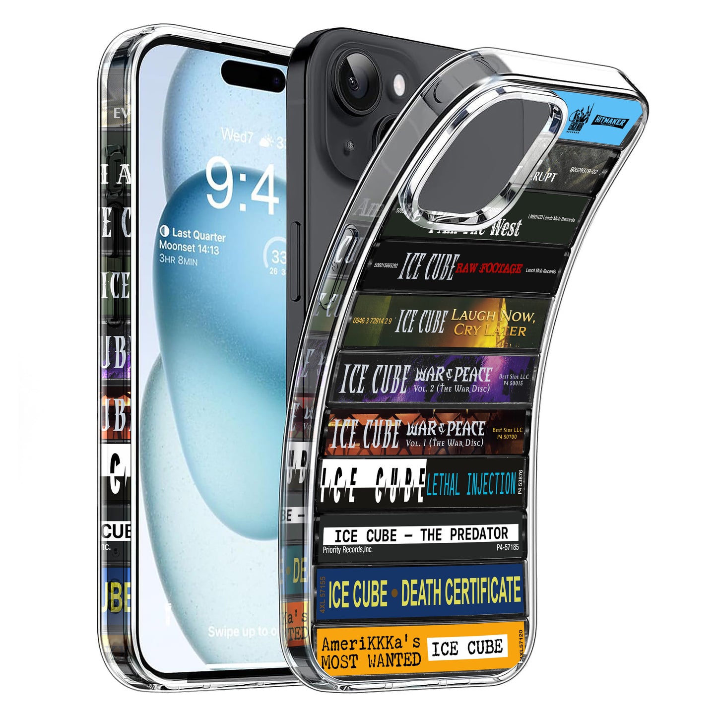 Ice Cube Albums Cassette Collection Retro Phone Case
