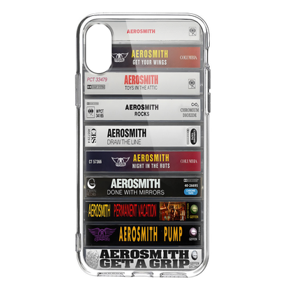 Aerosmith Albums Cassette Collection Retro MagSafe Phone Case
