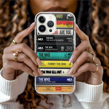 The Who Albums Cassette Collection Retro Phone Case