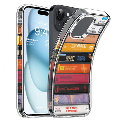 Philip Glass Albums Cassette Collection Retro Phone Case
