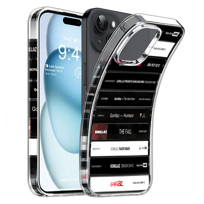 Gorillaz Albums Cassette Collection Retro Phone Case