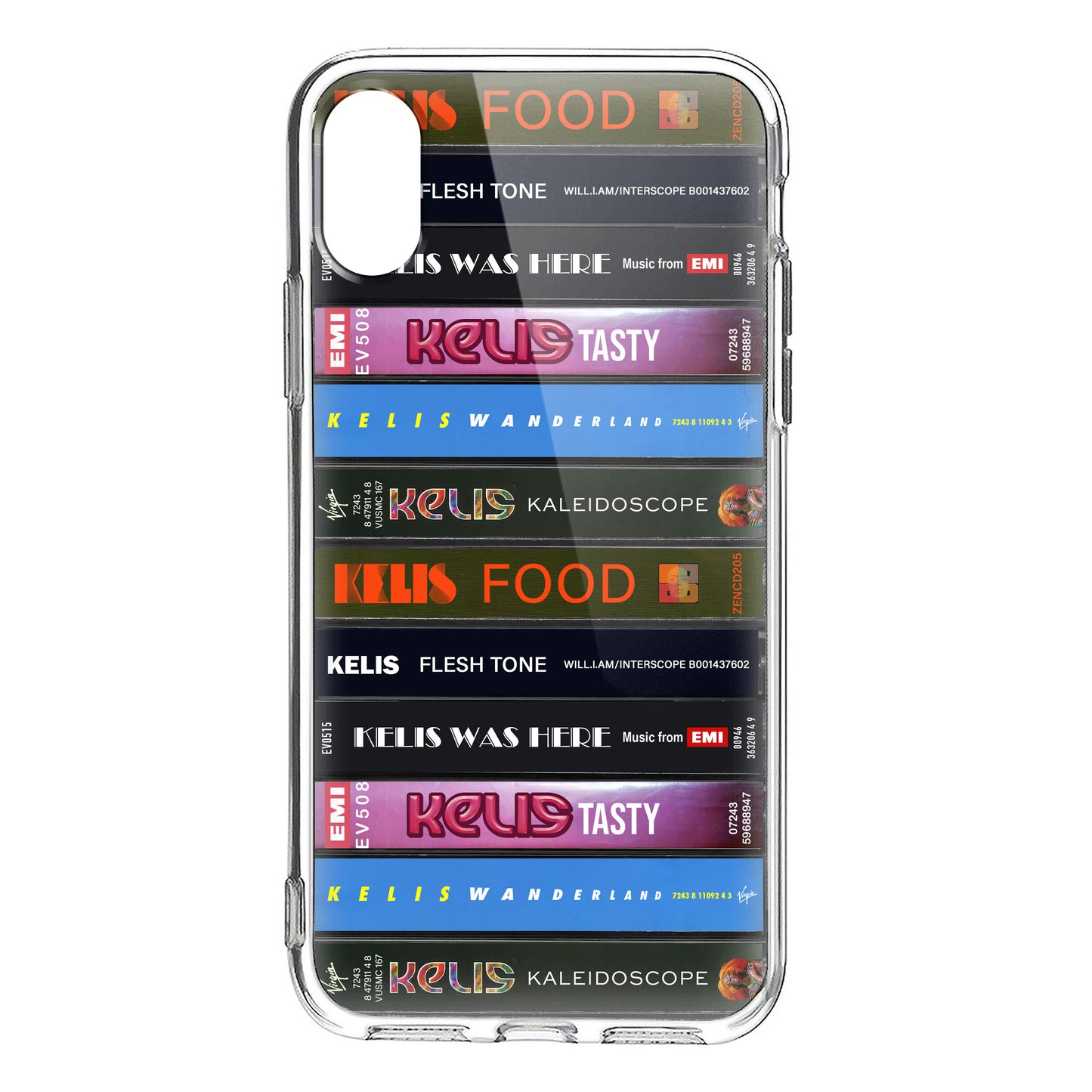 Kelis Albums Cassette Collection Retro Phone Case
