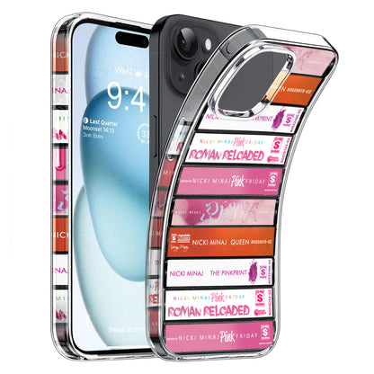 Nicki Minaj Albums Cassette Collection Retro Phone Case