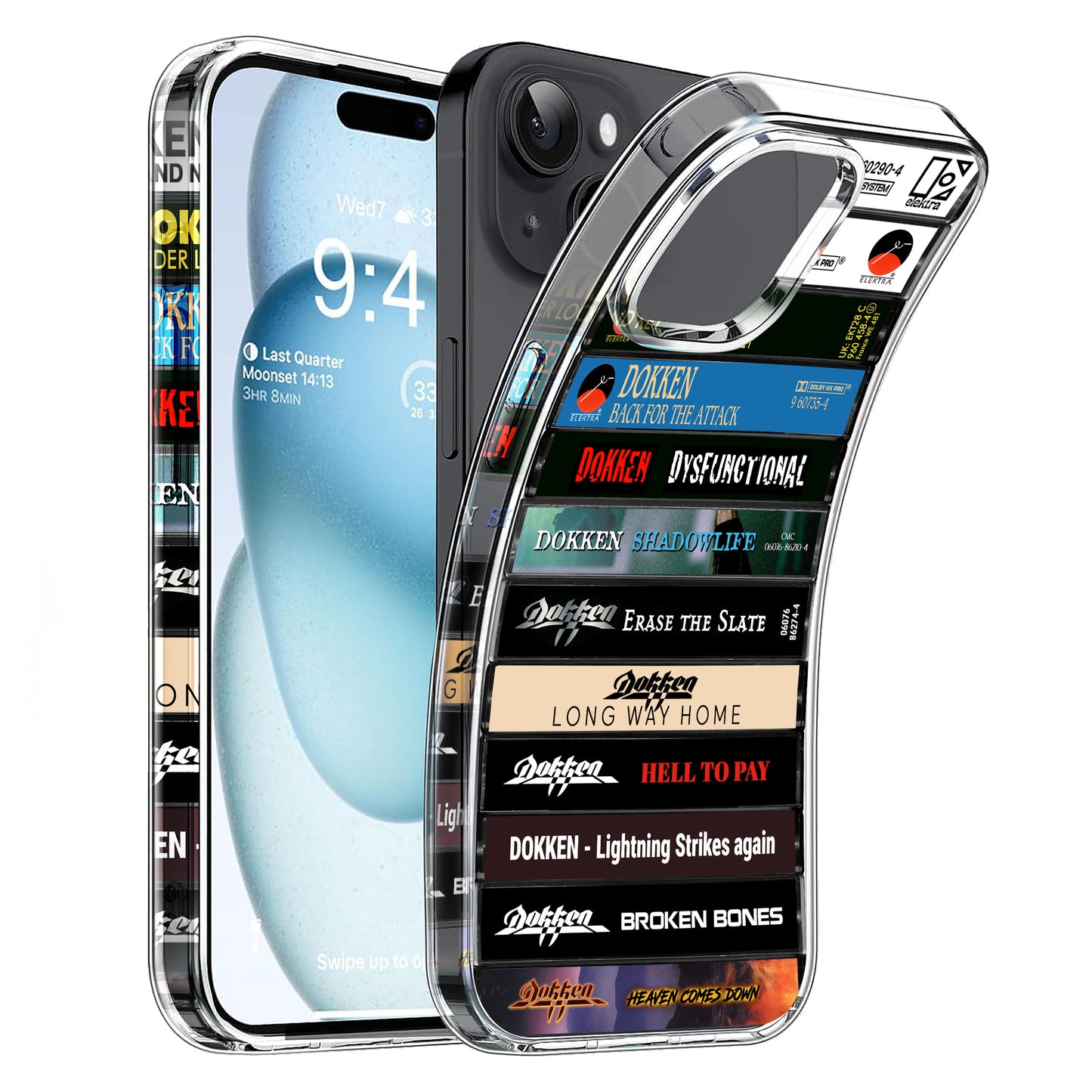 Dokken Albums Cassette Collection Retro Phone Case