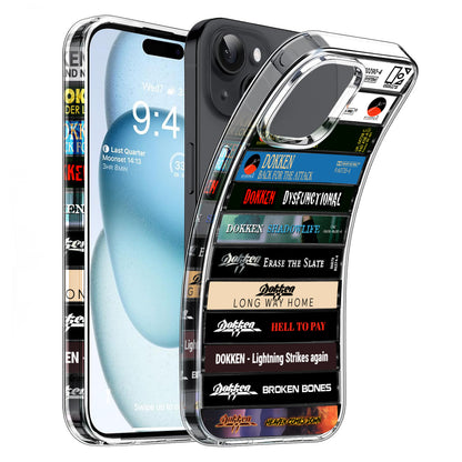 Dokken Albums Cassette Collection Retro Phone Case