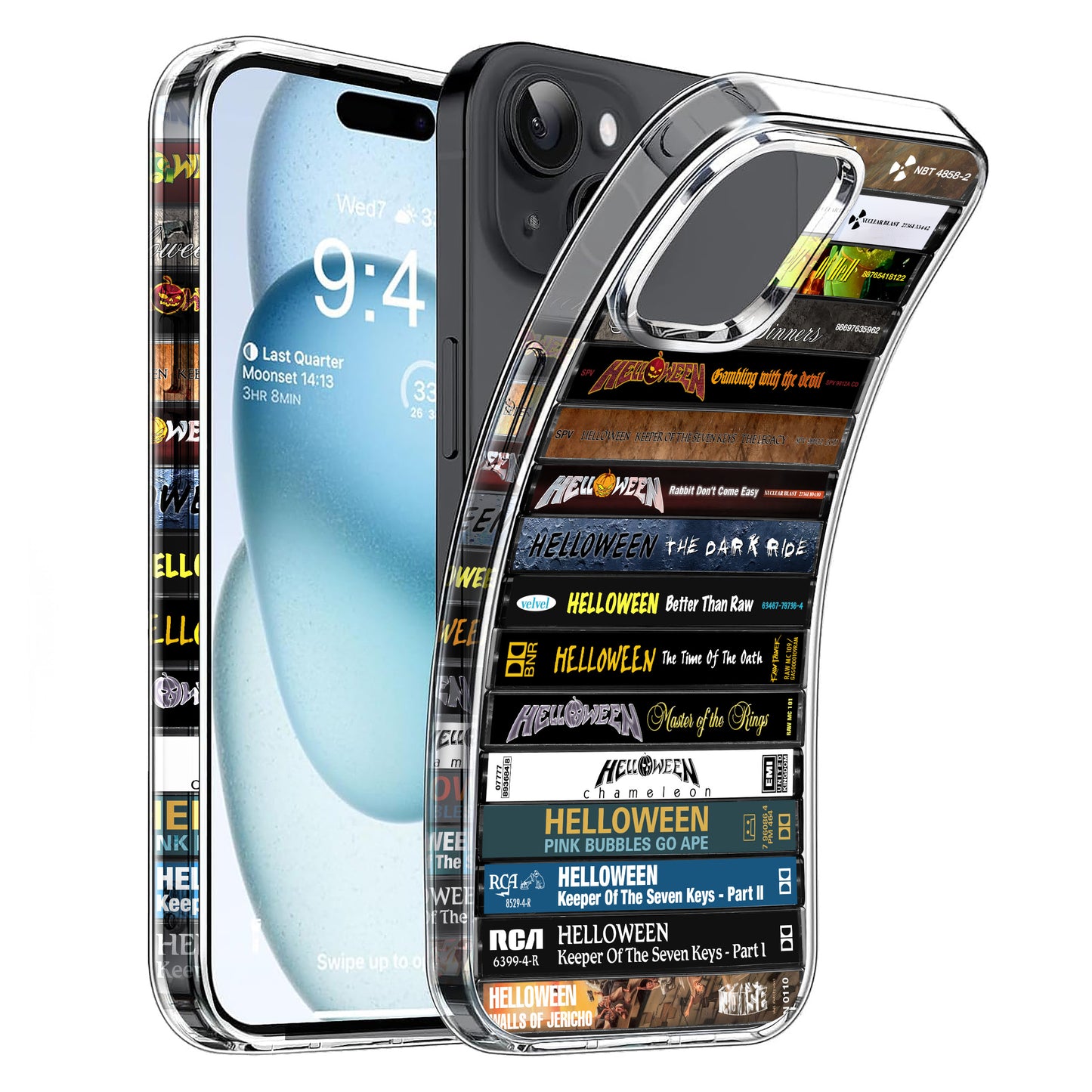 Helloween Albums Cassette Collection Retro Phone Case
