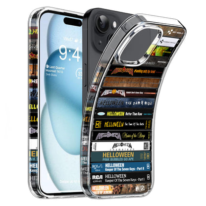 Helloween Albums Cassette Collection Retro Phone Case