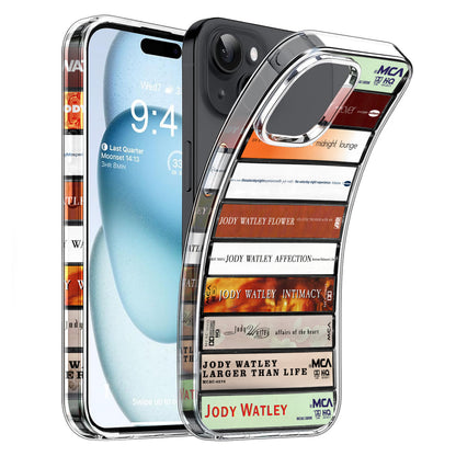 Jody Watley Albums Cassette Collection Retro Phone Case