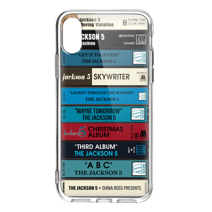 The Jackson 5 Albums Cassette Collection Retro Phone Case