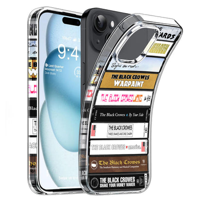 The Black Crowes Albums Cassette Collection Retro Phone Case